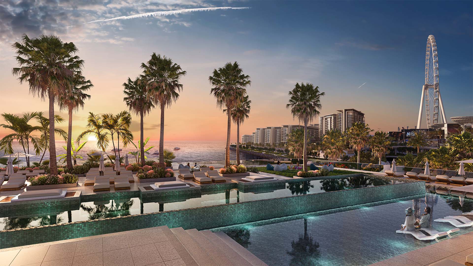 Bluewaters Bay in Bluewaters Island Image